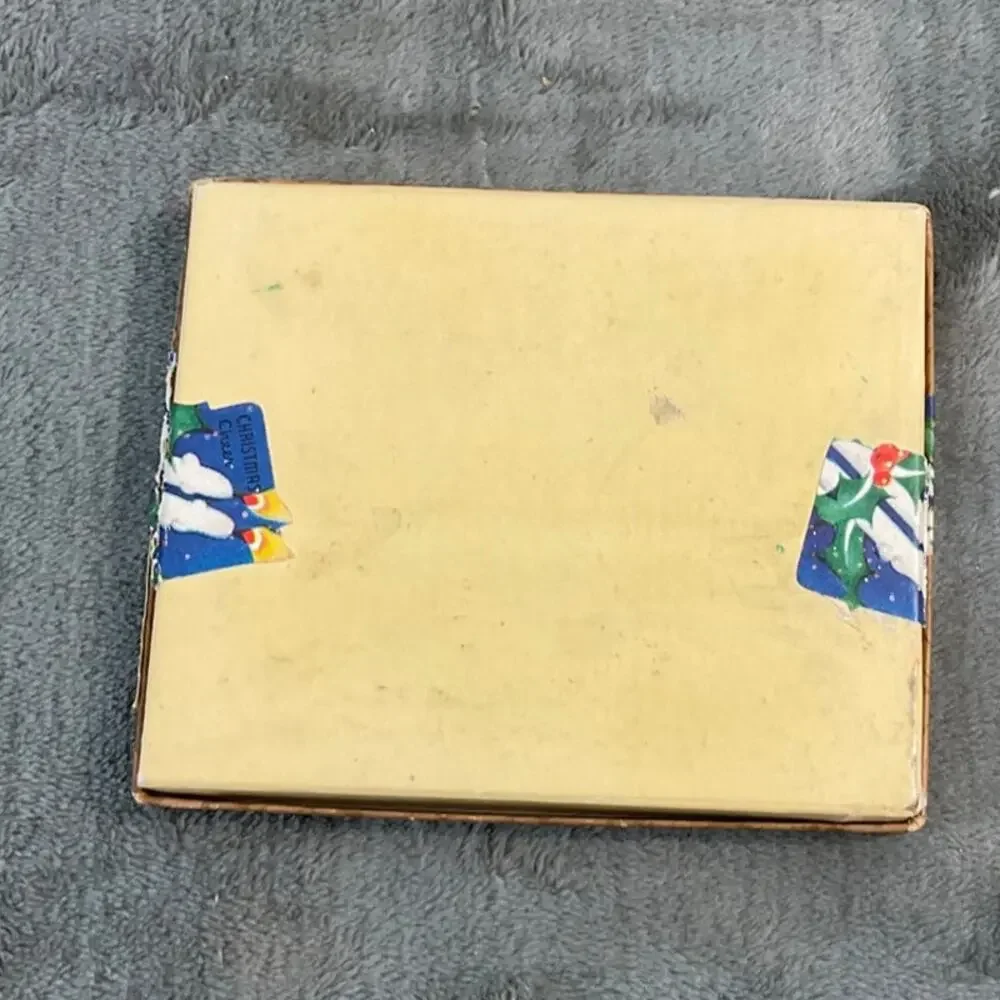 DONE NOS Vintage EK Swing-It Wallet Original Box Inserts Coin Pocket Monogramed